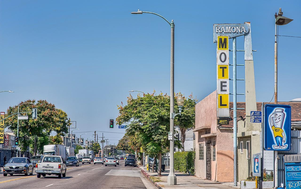 Ramona Motel Los Angeles Eksteriør bilde
