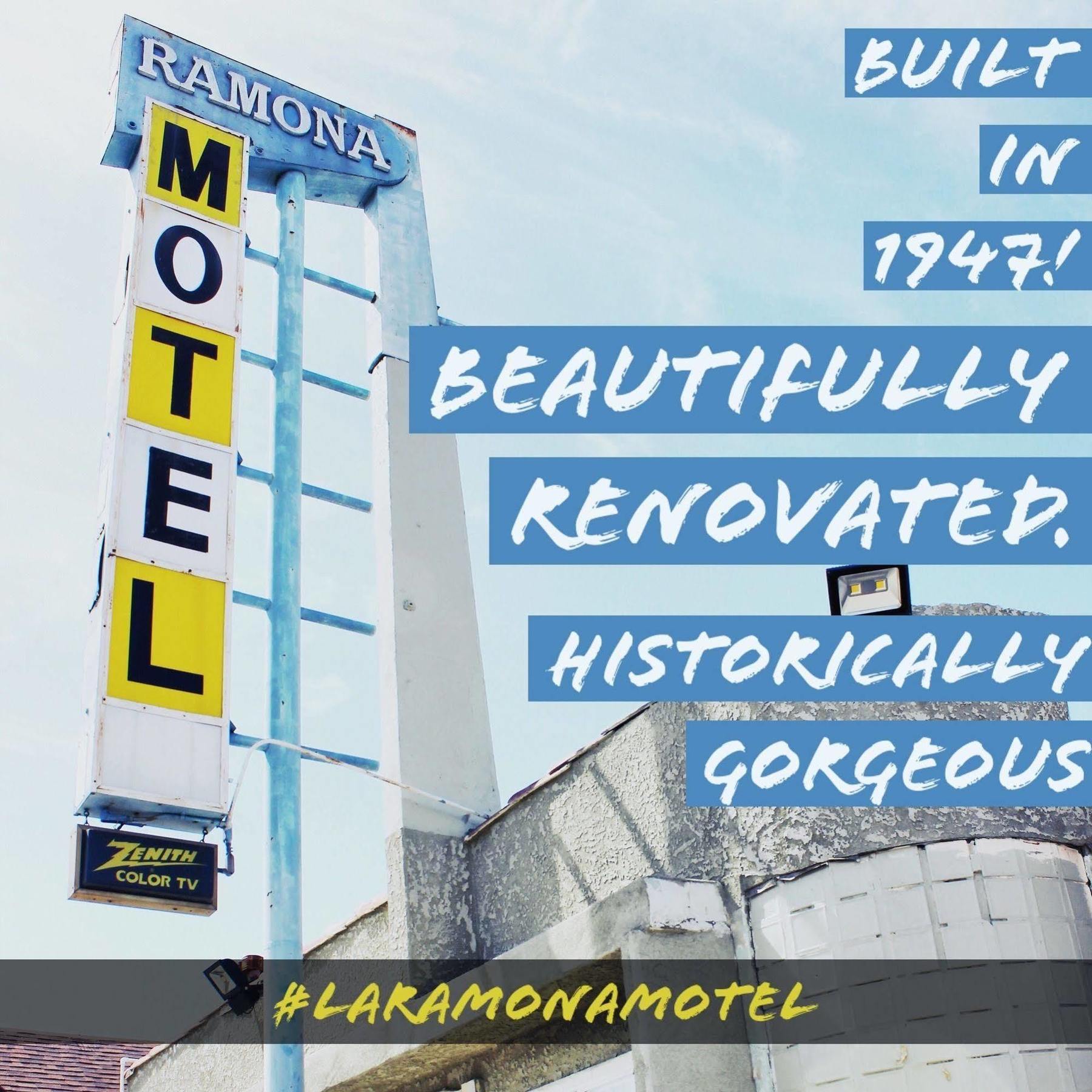 Ramona Motel Los Angeles Eksteriør bilde